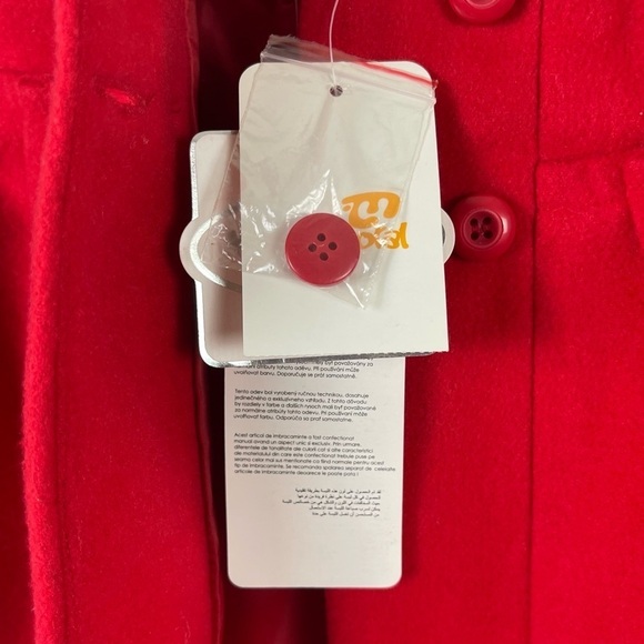 NEW Mayoral Newborn 2-4 Months PeaCoat Retro Formal Winter Holiday - Picture 8 of 9